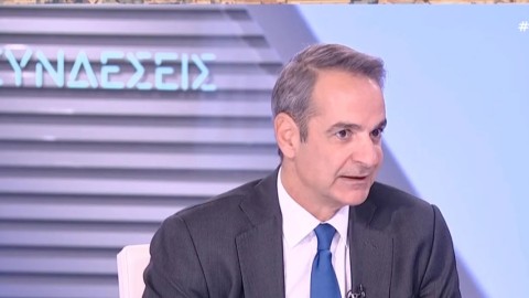 Ο Κυριάκος Μητσοτάκης στην ΕΡΤ