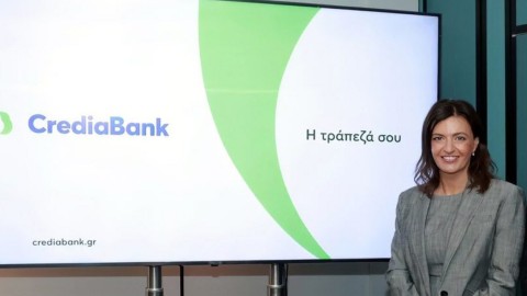 Η Ελένη Βρεττού, CEO της CrediaBank