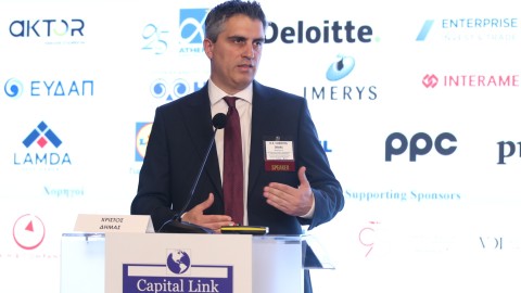 Χρίστος Δήμας, 16ο Συνέδριο «Capital Link Sustainability», με θέμα: «Δημόσιος & Ιδιωτικός Τομέας με Όραμα τη Βιωσιμότητα».