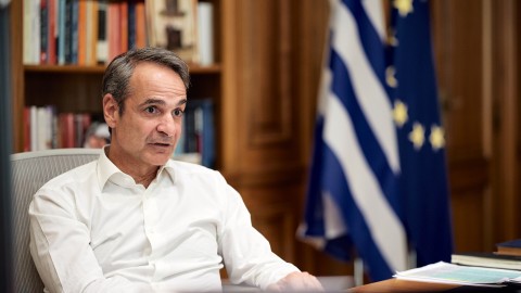 Ο Πρωθυπουργός Κυριάκος Μητσοτάκης