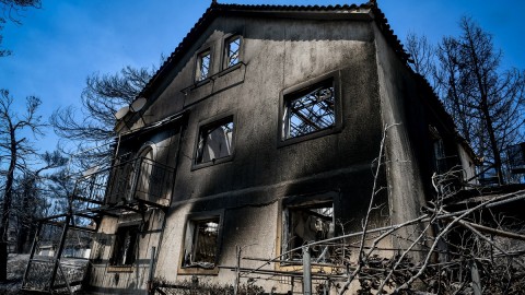 Καμμένα κτίρια