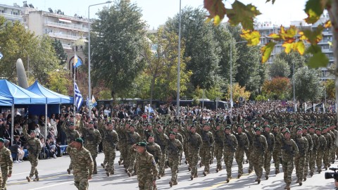 Στρατιωτική παρέλαση 2025 στη Θεσσαλονίκη για την 28η Οκτωβρίου 1940