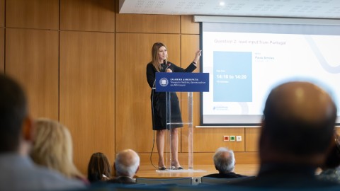 Η Υπουργός Παιδείας, Θρησκευμάτων και Αθλητισμού, Σοφία Ζαχαράκη