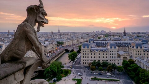 Εικόνα του Παρισιού από τη Notre Dame