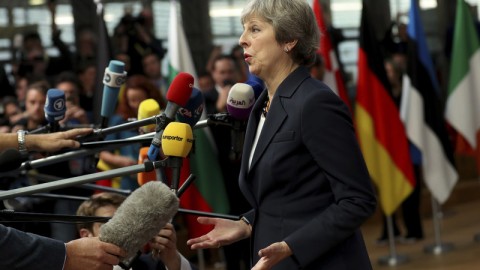 British Prime Minister Theresa May