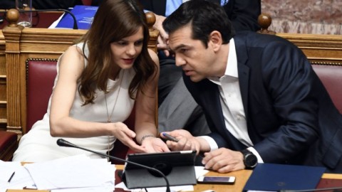 Αχτσιόγλου - Τσίπρας