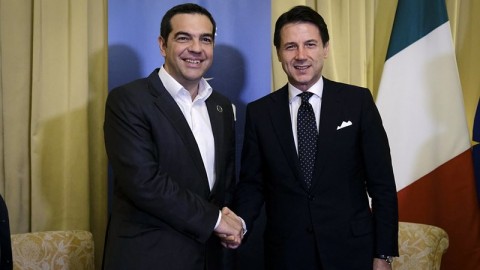 Τσίπρας και Κόντε