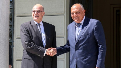 Δένδιας και Σούκρι θα συναντηθούν την Τετάρτη στο Κάιρο /Φωτογραφία:ΕUROKINISSI/ΓΙΩΡΓΟΣ ΣΤΕΡΓΙΟΠΟΥΛΟΣ