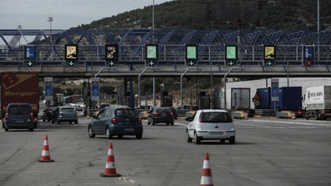 Αυξημένη κίνηση στα διόδια
