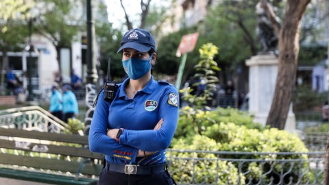 Η παρουσία της αστυνομίας στην Κυψέλη