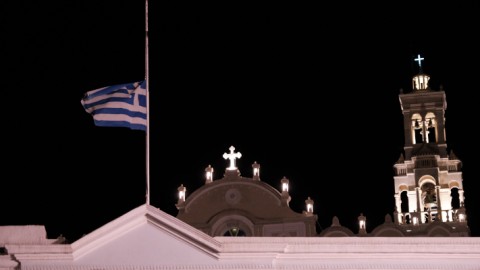 Η Τήνος το βράδυ
