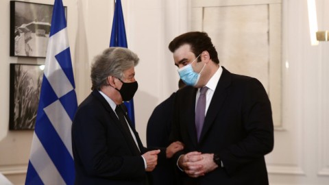 συνάντηση Μπρετόν Πιερρακάκη