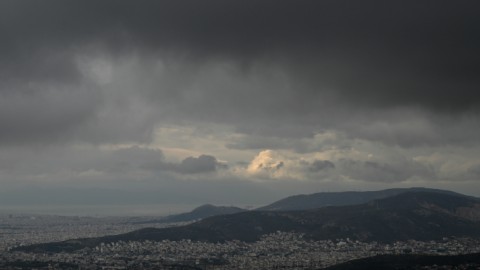 Ο καιρός στην Αθήνα/ Φωτογραφία Eurokinissi
