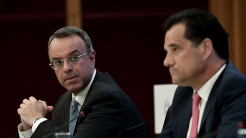 Ο Χρήστος Σταϊκούρας και ο Άδωνις Γεωργιάδης