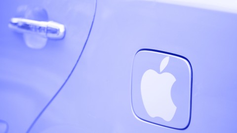 Αυτοκίνητο με σήμα της Apple
