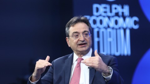 O διευθύνων σύμβουλος της Eurobank, Φωκίωνας Καραβίας-Φωτογραφία Eurokinissi