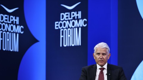 O Γενικός Διευθυντής, Chief Financial Officer του Ομίλου Alpha Bank, Λάζαρος Παπαγαρυφάλλου