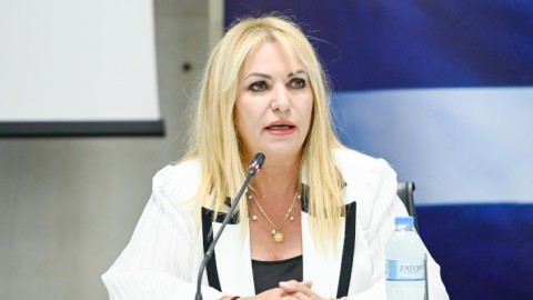 Η υφυπουργός Ανάπτυξης 'Αννα Μάνη Παπαδημητρίου